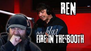 REN - Fire in the Booth MUSIC VIDEO REACTION!