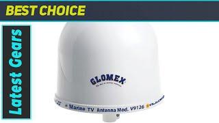 Glomex V9126AGC 10" TV Antenna Dome with Automatic Gain Control - Enhance Your Boat's TV