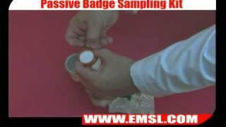 EMSL TV - Passive Badge Sampling