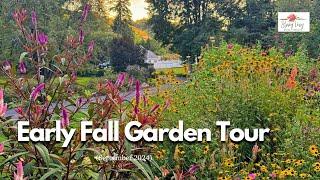 Early Fall Cottage Garden Tour // Black-Eyed Susans and the Prettiest Celosias