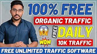 100% Free Organic Traffic for AdSense Approval in 2023 - Free 10k Traffic Daily