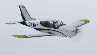 JustFlight Socata TB-20 Trinidad - with startup - ENNK Narvik - LOC DME NDB - 1080p