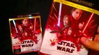 Star Wars: The Last Jedi | 4K Blu-ray | Unboxing