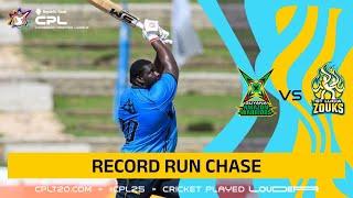 RECORD-BREAKING Run Chase in Franchise Cricket!
