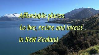 Cheapest places to Retire, Live and Buy Property  in New Zealand