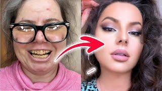 Amazing Makeup Transformation  IT CAN'T BE THE SAME PERSON!