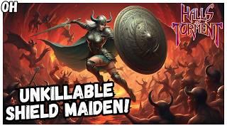 UNKILLABLE Shield Maiden! Agony V! Halls of Torment!