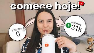 O Que Eu Faria Se Tivesse Começando No YouTube HOJE