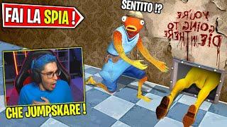 FAI LA SPIA O MU0Rl ! nella CASA con i SUONI HORROR su FORTNITE (200% CREEPY)