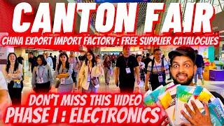 WARNING: Missing Out on Canton Fair 2024 Import Export Suppliers Could Cost You THOUSANDS!