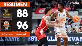 UCAM Murcia - Valencia Basket (88-96) RESUMEN | Liga Endesa 2024-25