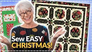 6 Must-Try Quilt Patterns for Christmas Fabrics!