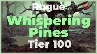 Diablo 4 - Rogue Nightmare Tier 100 - Whispering Pines