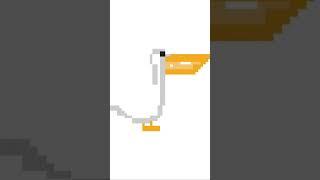 Pelican pixel art