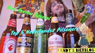 Randy's Bierblog - Top 5 Nederlandse Pilseners Bier Review Special.