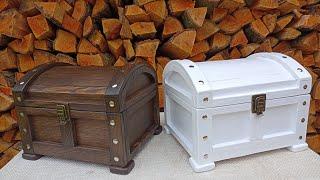 Сундучок из дерева/wooden chest