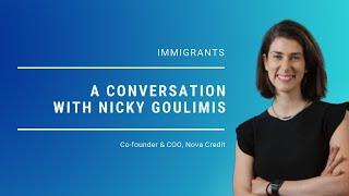 Immigrants - A Conversation with Nicky Goulimis