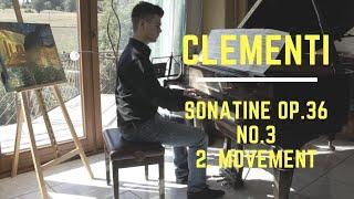 Muzio Clementi - „Sonatine Op.36 No.3 (2.movement)“ - Alexander Pielsticker 