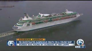 FBI investigates suspicious death on a cruise ship