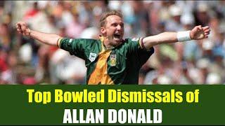 ALLAN DONALD | A compilation of bowled dismissals | PROTEAS LEGEND | The White Lightning