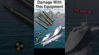 SMX-25 Damage with Iskander & Mark-45 Astor | Modern Warships #shorts