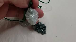 Nine-tailed Fox Jade Pendant #jade #jewelry #pendants