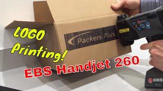 Handjet EBS260 Handheld Inkjet Logo Printing