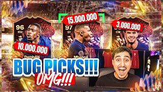 WIR ZIEHEN ALLE MBAPPE & DEMBELE!!WL RED PICKS SIND VERBUGGTLIGUE 1 FUT CHAMPS WL REWARDS