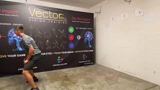 Vector® Ball CVT - Wall Training Drill - with back turned