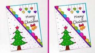  Christmas Greeting Card  | very Easy & Special Christmas Card Ideas | How to Make Christmas Card