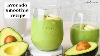 Healthy Avocado Smoothie