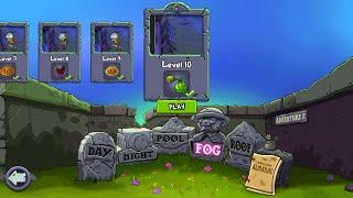 PLANTS VS ZOMBIES (FOG) LEVEL 10