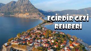 Eğirdir Gezi Rehberi | Göl Manzarası Drone Çekimi&Tekne Turu | Dji Spark Cinematic Footage