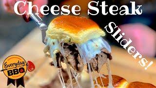 Cheese Steak Sliders Recipe | Indoor Cooking | Party Food | Everyday BBQ