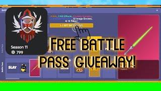 Bedwars Season 11 Battlepass giveaway!