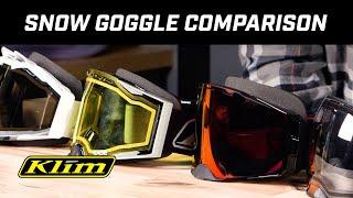 KLIM Snowmobile Goggles | Product Comparison