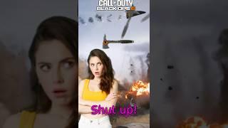 TOXIC GAMER GIRL SILENCED BY EPIC CROSSMAP AXE  #callofduty #cod #gameplay  #gamergirl #multiplayer