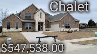 The Chalet floorplan by Kindred Homes in Desoto TX / Kentsdale Farms Community