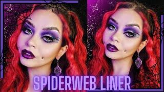 Glam-O-Ween 2021 Episode 1: Spiderweb Liner | Sydney Nicole Addams