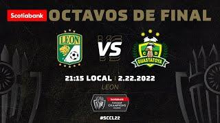 Resumen del Partido SCCL22: León vs Guastatoya