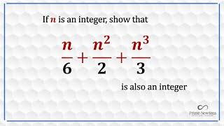 A fun proof for an integer