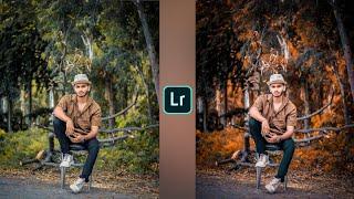 Lightroom moody orange effect photo editing | Lightroom presets download free | Lr editing