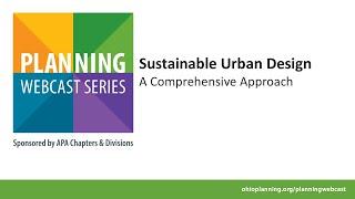 Sustainable Urban Design: A Comprehensive Approach