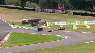 2024 Bennetts British Superbikes: Hickman's Q2 crash at Oulton Park