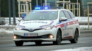 Alarmowo Ambulans Toyota Auris z LukTrans