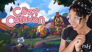 First Look at a NEW Adorable Game | Cozy Caravan