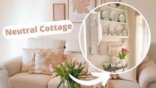 Main elements of neutral Cottage style decorationHome Tour