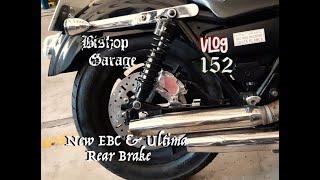 New EBC & Ultima rear brake on the FXR