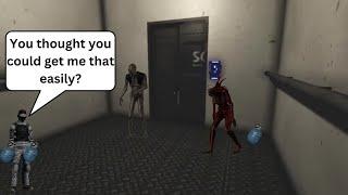 Catching 2 SCPs In An Elevator Trap In SCP SL