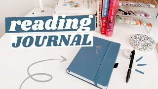 2022 READING JOURNAL SETUP | reading tracker, TBR list & note taking